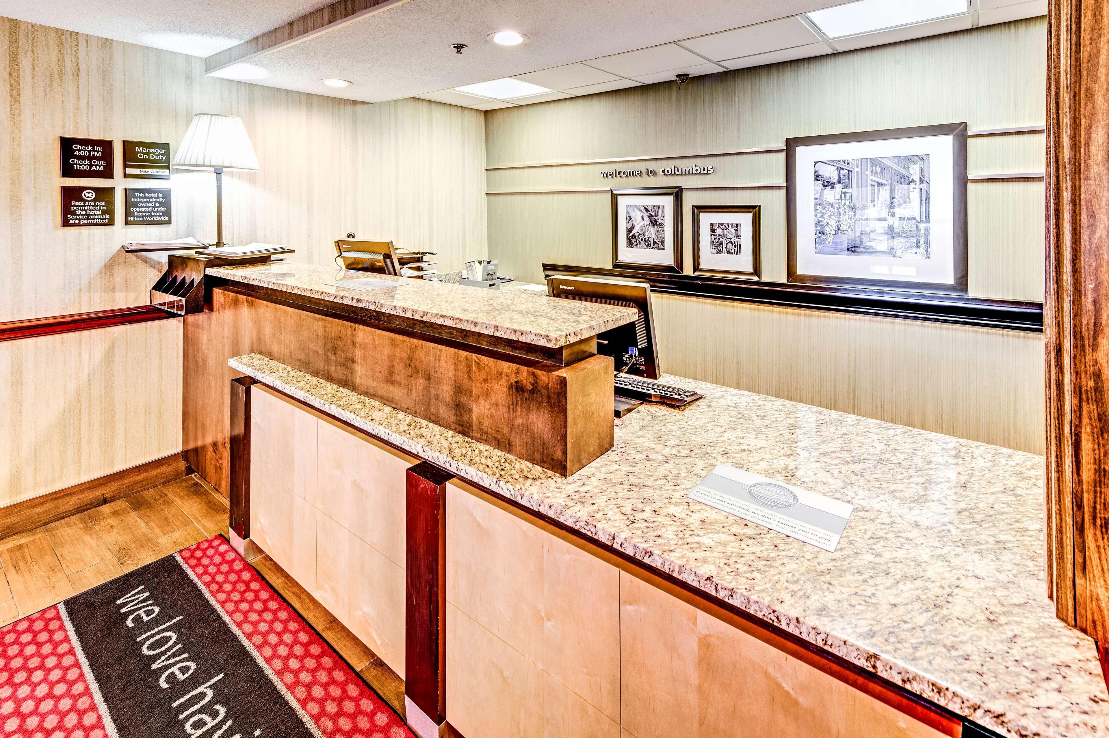 Hampton Inn Columbus I-70E/Hamilton Road Buitenkant foto
