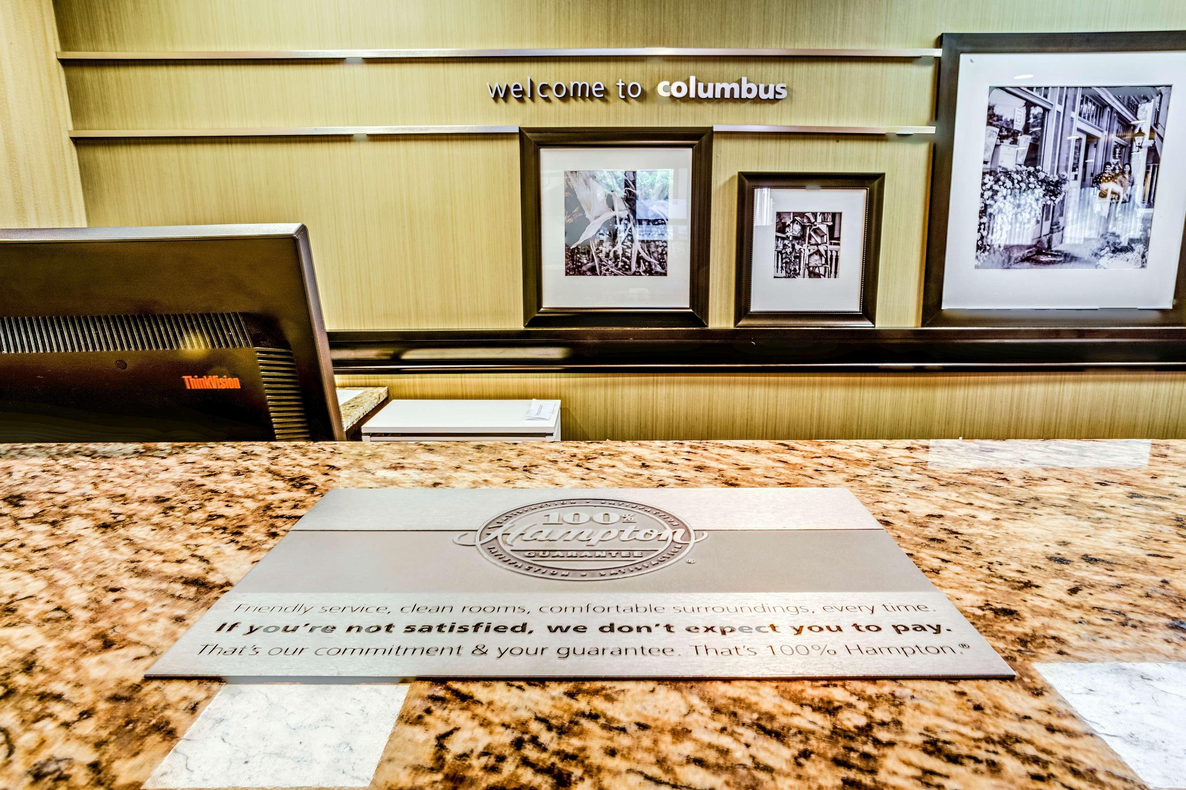 Hampton Inn Columbus I-70E/Hamilton Road Buitenkant foto